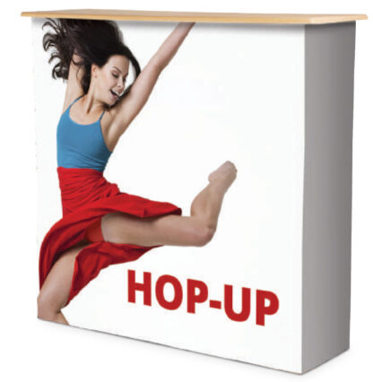 Hop-up messedisk