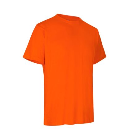 t-shirt-orange-arbejdstoej-firmatoej-med-tryk-herre